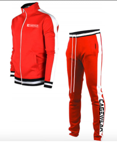 Contrast Color Exercise Clothes Men Fall